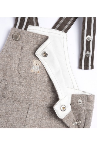 Chicco Uzun Flanel Salopet 09100274000000 000061 Bej