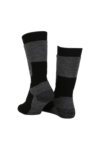 Thermoform Outdoor Çorap Siyah 3'lü Paket Gri - Siyah
