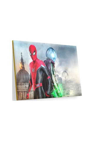 Cakasepetim Spiderman Evden Uzakta Hydro Man Ahşap Mdf Tablo