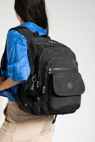 Ultra Hafif Çok Cepli Su Geçirmez Okul Çantası Laptop, Notebook, Okul, Spor, Seyahat Siyah Tyc2a700f3b9270606-4 Siyah