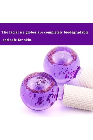 Küre Silindirler Yüz Arıtma Için Serin Küre Yüz Arıtma Masaj Küre Kürek Için Kürek Yatıştırıcı Buz Soğutma Rulo Güzellik Küre Ev Kullanım Güzellik Cihazları 0c04f6 Mor