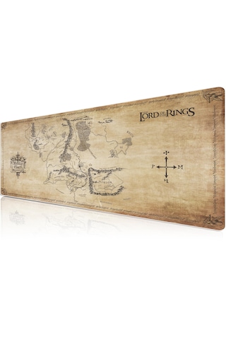 Xxl 90x40 Ölçülerinde Orta Çağ Desenli Kaymaz Mouse Pad Büyük Boy Gaming Boy 90cm X 40cm