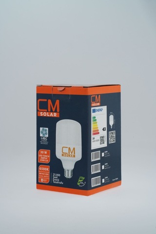 30w Yüksek Performanslı Led Torch Ampul, E27 Duy, 6500k Beyaz Işık, 2500 Lümen