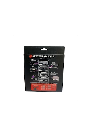 Reiss Audio Rs-awg44 4ga Oto Anfi Kablo Seti