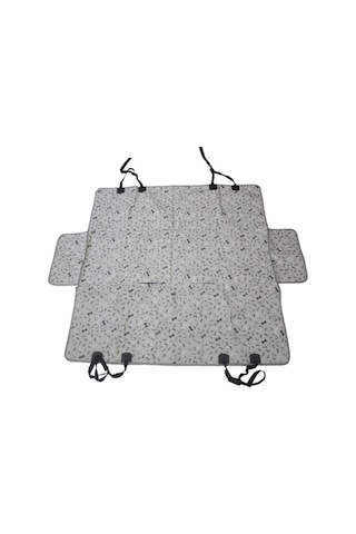 Köpek Koltuğu Kapağı Su Geçirmez Araç Koltuğu Koruyucu, Hayvanlar İçin Renkli Kemik Desenli, Çizilmez Kaymaz Arka Koltuk Kapağı Araçlar, Kamyonlar, Suv'ler İçin