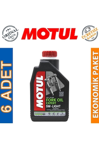 Motul Fork Oil Expert Light 5w 1 Lt Amortisör Yağı (6 Adet)