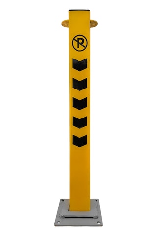 Kilitli Otopark Direği 75 Cm, Kızaklı Park Bariyeri-4010