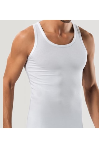 3 Adet Erkek Slim Fit Likralı Penye Sporcu Rambo Atleti 001
