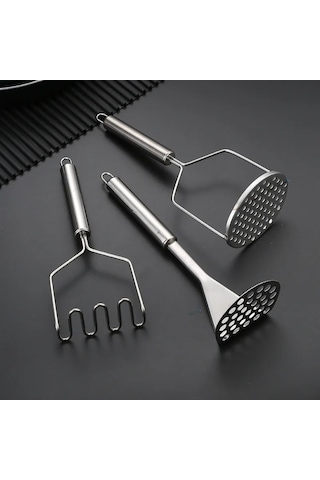 Paslanmaz Çelik Patates Ezici Manuel Meyve Sebze Basınçlı Çamur