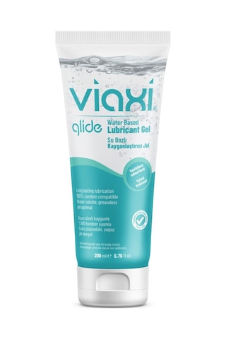 Viaxi Glide Su Bazlı Kayganlaştırıcı Jel 200 ML