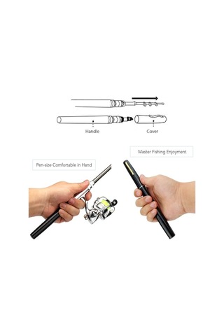 Xianwen Cep Katlanabilir Olta Makinesi Kombinasyonu Mini Kalem