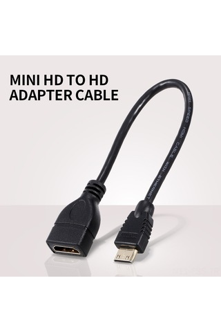 Hfambition Mini Hdmı'den Hdmı'ye Uzatma Kablosu, 1080p Çözünürlük, Kamera Ve Tv İçin