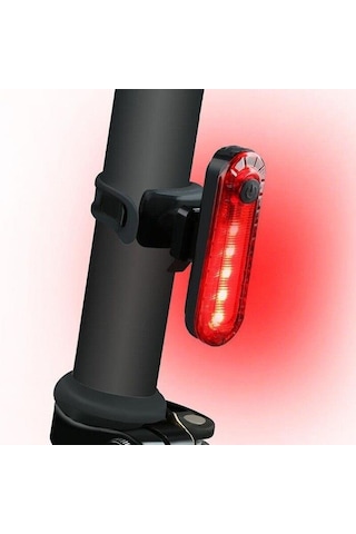Epic Nist Usb Li Arka Stop Çakar Lambası Şarjlı Arka Işık Kırmızı