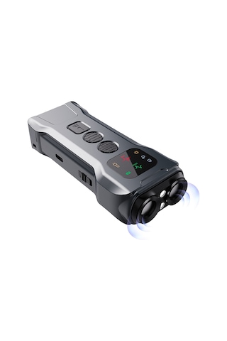 Moveevo P9 Akıllı Ultrasonik Köpek Havlama Önleyici Şarjlı Led'li Eğitim Cihazı - İç/dış Mekan