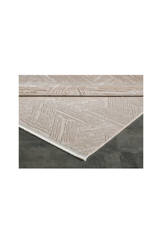 Gümüşsuyu Carissa Akrilik Dikdörtgen 11331 - Krem Modern Yolluk 80x150 Cm Bej