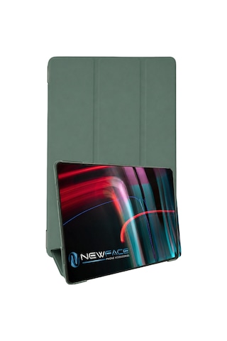 Cosmotex Newface Apple Uyumlu iPad Mini 3 Kılıf Tablet Smart Kılıf - Yeşil