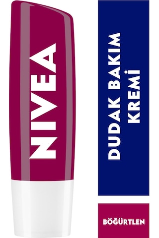 Nivea Lipstick Böğürtlen Dudak Bakım Kremi 2 x 4.8 G