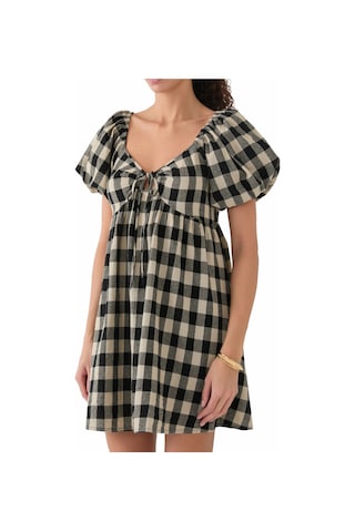 Nobody S Child Joanna Gingham Mini Elbise Zamansız Şıklık Ve Çekici Detaylar Çok Renkli