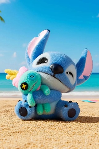 Mınıso Disney Lilo & Stitch Lisanslı Blind Box Kadifemsi Sürpriz Figürlü Kutu