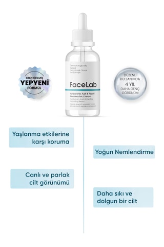 Facelab Yoğun Nemlendirici Serum 30 ML