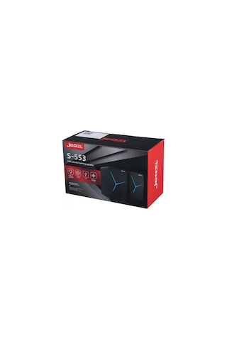 Jedel S-554 Pc Ses Sistemi 1+1 Usb 3.5mm Jack Rgb Ledli