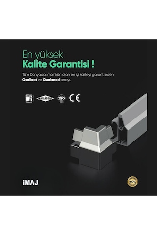 İmaj Banyo Noa Kare Duşakabin Siyah