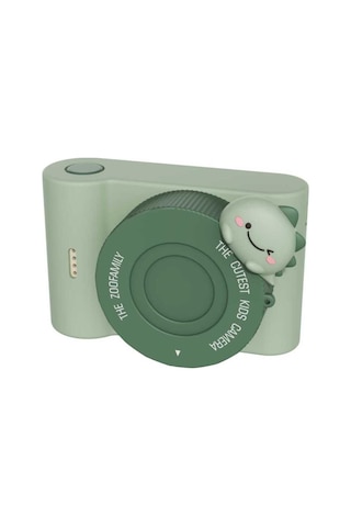 Zoo Family Dino Green C5 Dijital Kamera Ve Fotoğraf Makinesi