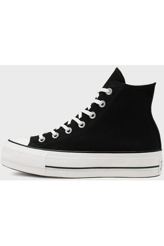 Converse Ctas Lift HI Kadın Günlük Spor Ayakkabı 560845CSIYAH Siyah