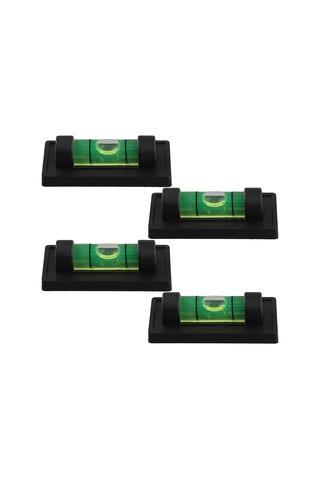 4 Adet Manyetik Su Terazisi Fonograf, Kamera, Tripod İçin