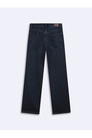 LTB Vanetta Zıp Straight Fit Fermuarlı Dark İndigo Jean Pantolon Koyu Indigo
