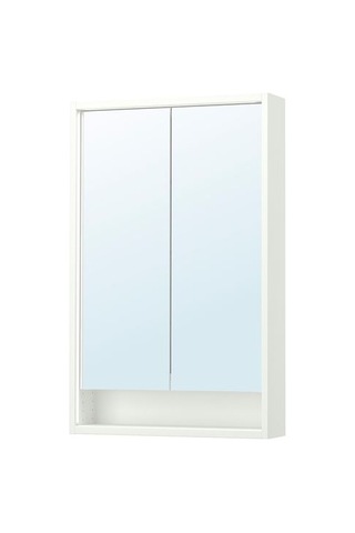 Ikea Faxälven Banyo Duvar Dolabı, Beyaz, 60x15x95 Cm