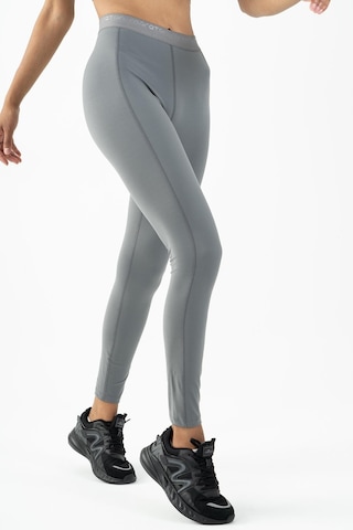 Maraton Active Slimfit Kadın Fitness Açık Antrasit Tayt 22259-açık Antrasit Açık Antrasit