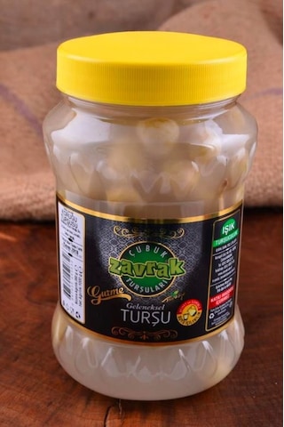 Zavrak Çubuk Turşuları Üzüm Koruğu Turşusu 1 L