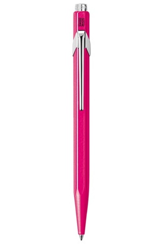Caran Dache Metal-X Pembe Tükenmez Kalem 849-090