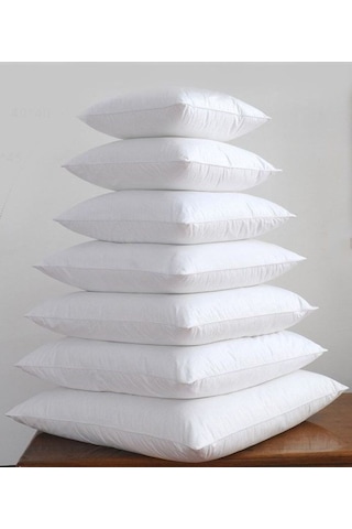 Ysl Home 2'li Kaz Tüyü Kırlent Kılıfı İç Dolgu Yastık 60x60