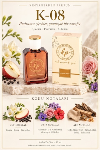 KP K-08 Kadın Parfüm EDP 50 ML