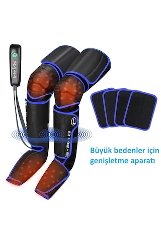 Ayak Masaj Cihazı & Lenfödem Cihazı & Lenf Drenaj Cihazı & Lacivert
