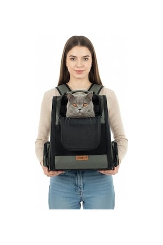 571 Collections Silinebilir, Yırtılmaz Fileli Taşıma Çantası, Kedi/köpek İçin, Gri Açık Altın