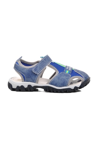 Ayakmod 24-418-f Mavi Ortopedik Erkek Çocuk Sandalet 001
