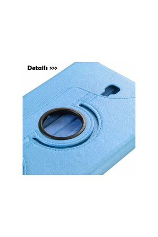 Samsung Uyumlu Galaxy Tab S4 T830 Zore Dönebilen Standlı Kılıf-Siyah