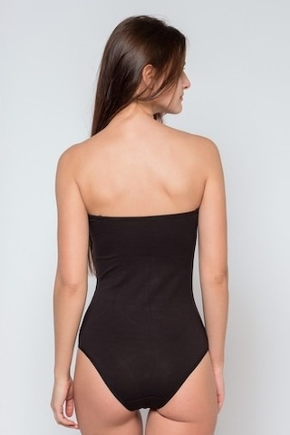 C&City Camasircity 305 Kadın Straplez Çıtçıtlı Body Siyah (543868746)