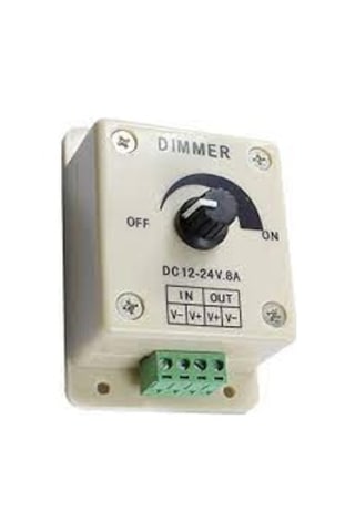 Manuel Led Dimmer 12-24v 8 Amper
