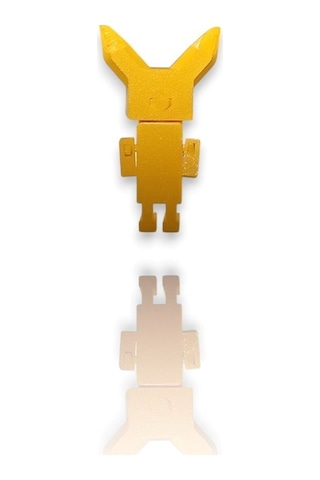 Super Bear Adventure, Baaren-şika, Penguen, Tilki, Tavşan, Timsah, Arı Loy3d 9 Cm Sarı