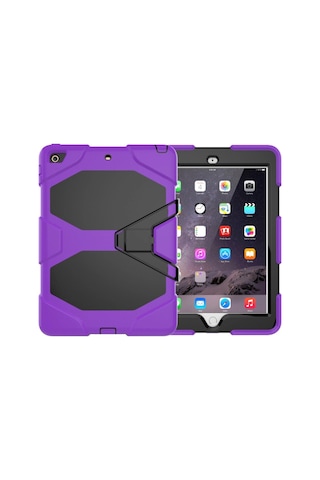 Newface Apple İpad 5 Air 9.7 Kılıf Griffin Tablet Kapak - Mor