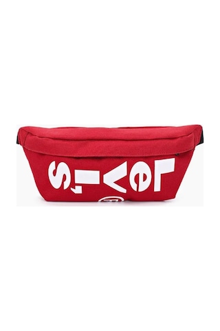Levi's Erkek Small Banana Sling Kırmızı Bel Çantası - Wordmark -3800501230 Kırmızı