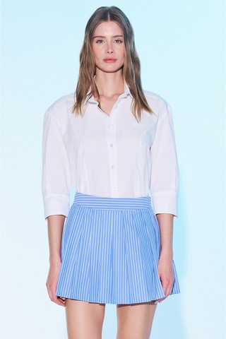 Sagaza Studio Ss6033 Regular Fit Gömlek Ekru