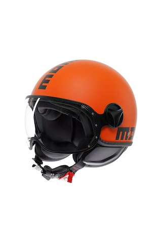 Momo Kask/ Fgtr Classıc Mat Orange/black Çok Renkli