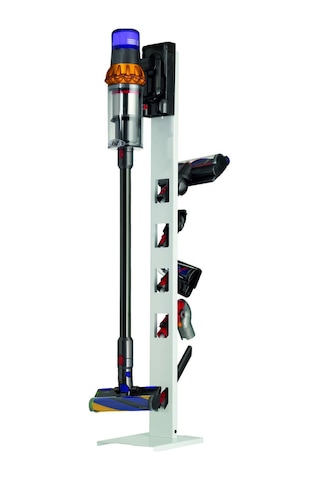 Dyson Uyumlu Dikey Süpürge Standı Beyaz Renk V15 - V12 - V11 - V10 - V8 Beyaz - 584031244