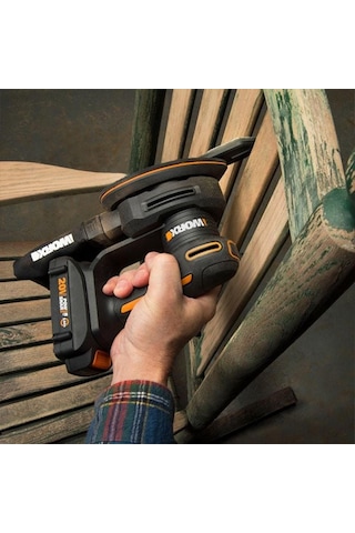 Worx WX822 20 V 2.0 Ah Li-ion Şarjlı Profesyonel Üçgen Mouse Zımpara