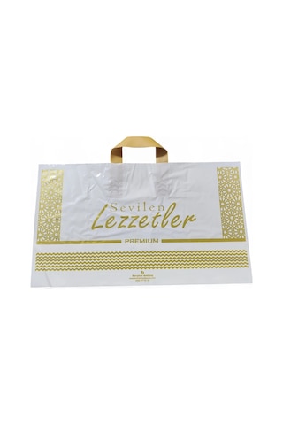 Tatlı Poşeti Kulplu 2000 Gr 64x30 Cm - 50 Adet